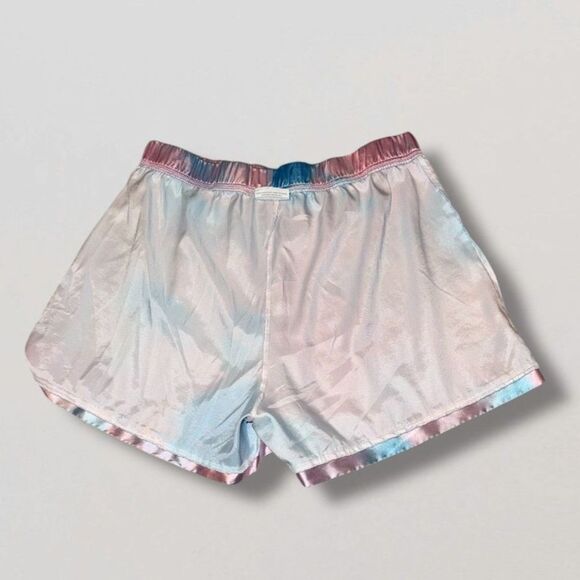 Taylor Swift Lover Satin Pajama Shorts Ur My Lover Size L Cotton Candy - Picture 9 of 14